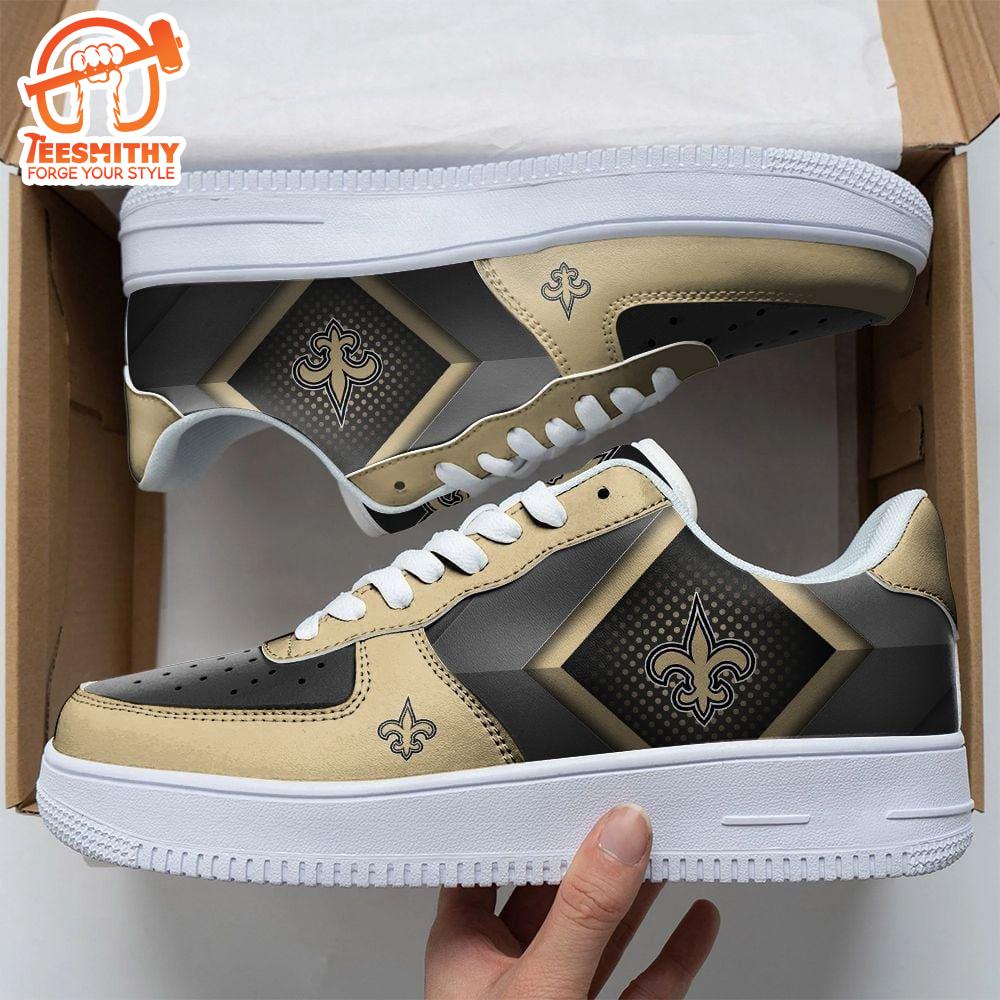 NFL Custom  New Orleans Saints Air Force 1 Shoes For Fans  Gift For Christmas