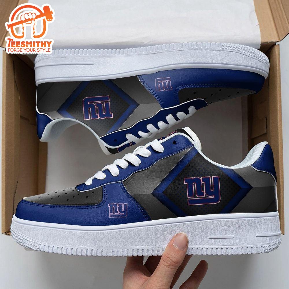 NFL Custom  New York Giants Air Force 1 Shoes For Fans  Gift For Christmas