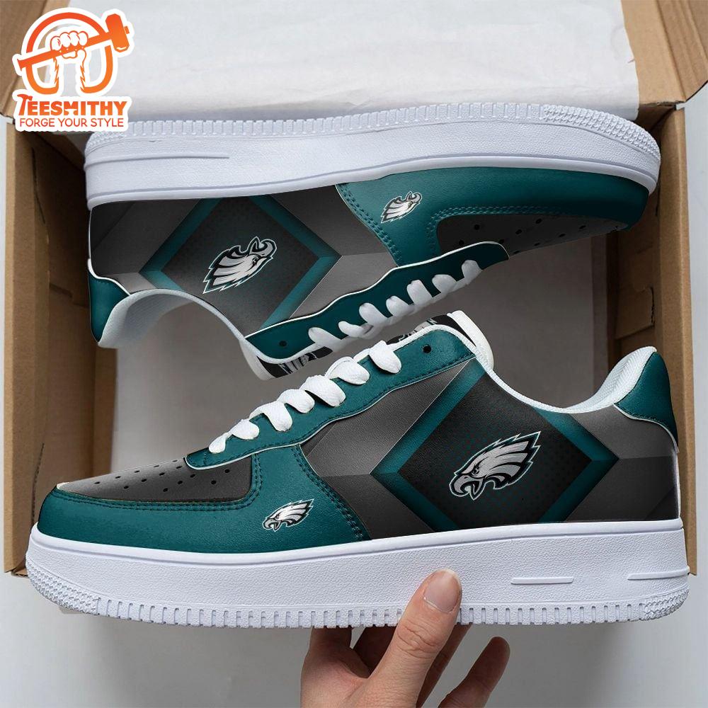 NFL Custom  Philadelphia Eagles Air Force 1 Shoes For Fans  Gift For Christmas