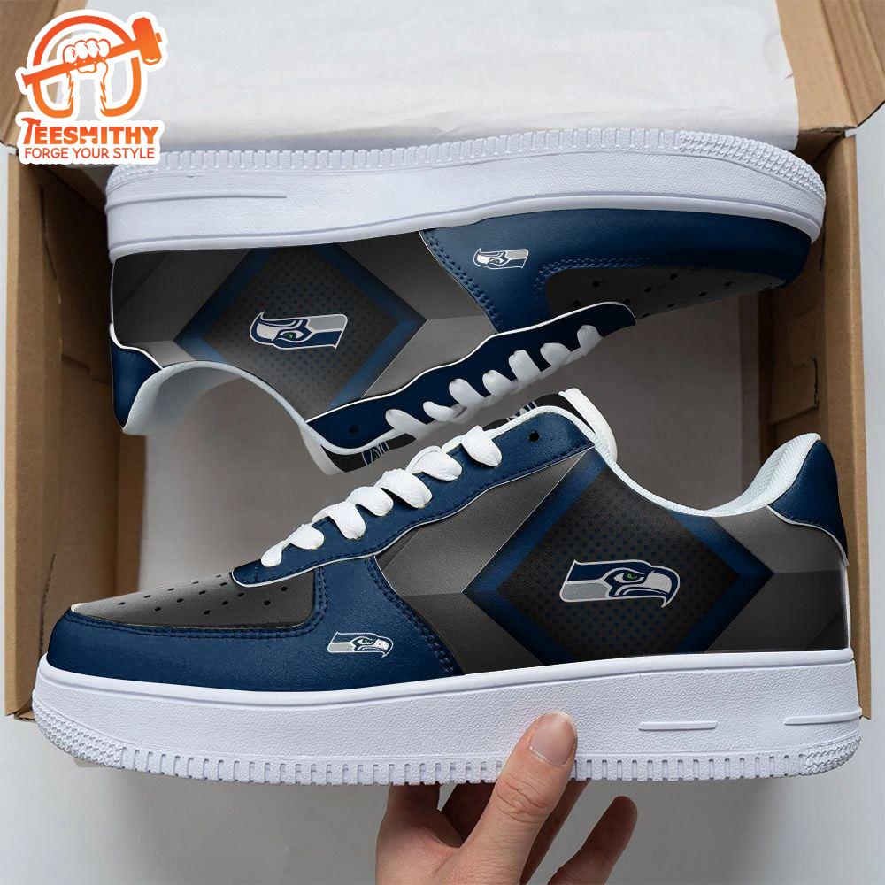 NFL Custom  Seattle Seahawks Air Force 1 Shoes For Fans  Gift For Christmas