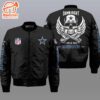 Nfl Dallas Cowboys Wings Skull 3D Bomber Jacket  Gift For Fans