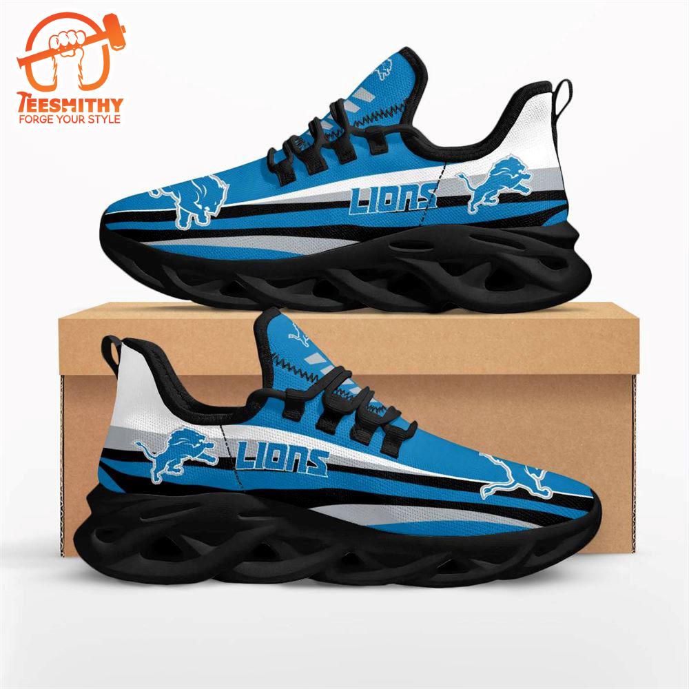 NFL Detroit Lions Max Soul Running Shoes  For Fans Sports