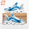 NFL Detroit Lions Symbol Geometric Pattern Max Soul Shoes  For Fans Sports