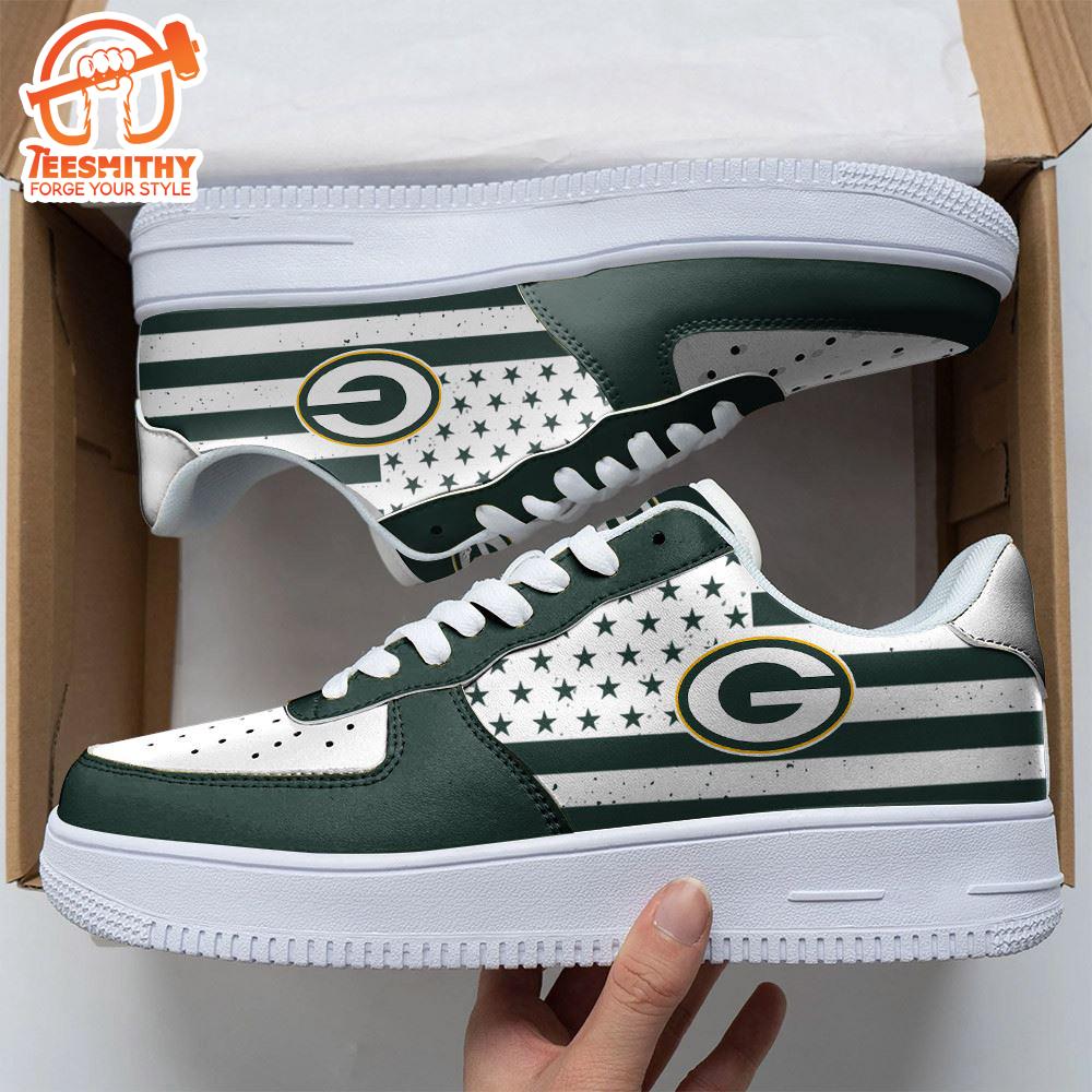 NFL Green Bay Packers Air Force 1 Shoes For Fans  Gift For Christmas