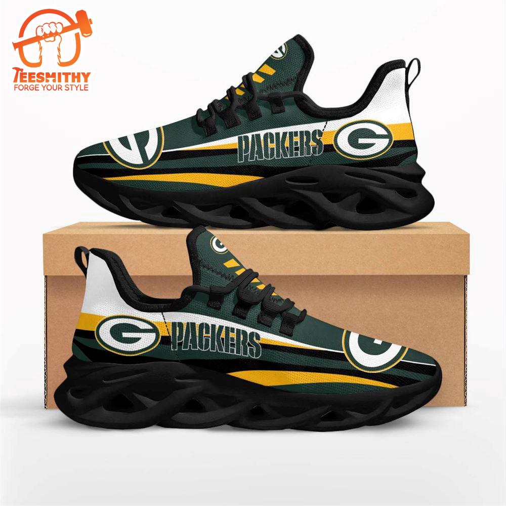 NFL Green Bay Packers Max Soul Running Shoes  For Fans Sports