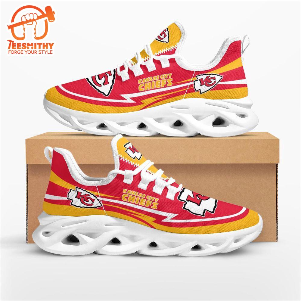 NFL Kansas City Chiefs Are Coming Curves Max Soul Shoes  For Fans Sports