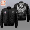 Nfl Las Vegas Raiders Wings Skull 3D Bomber Jacket  Gift For Fans