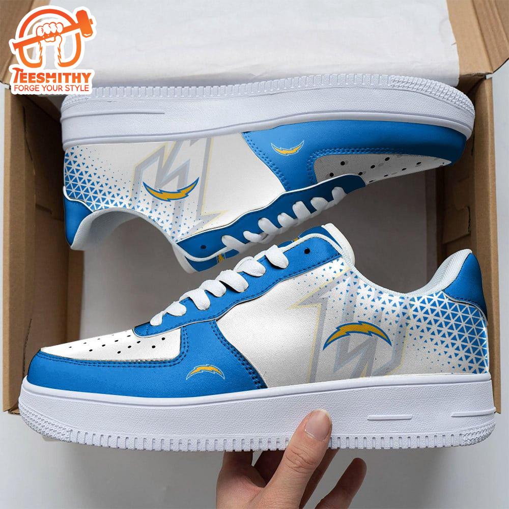 NFL Los Angeles Chargers Air Force 1 Shoes For Fans  Gift For Christmas