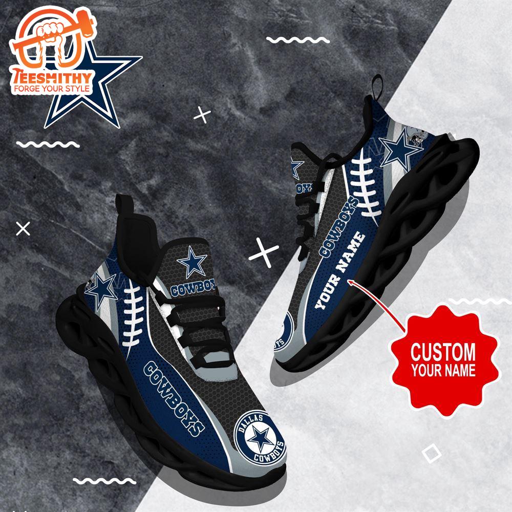 NFL Max Soul Shoes, Dallas Cowboys Shoes Custom Nfl Sport Loves