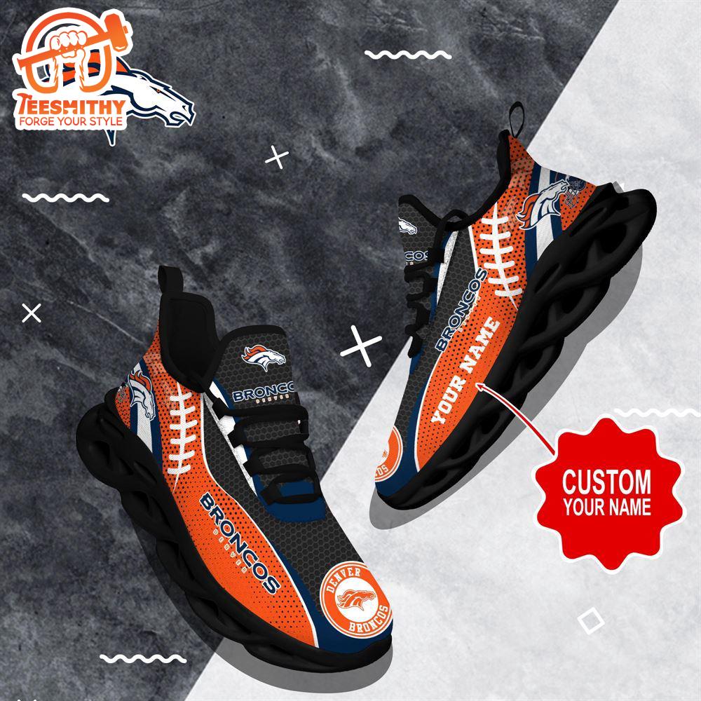 NFL Max Soul Shoes, Denver Broncos Shoes Custom Nfl Sport Loves