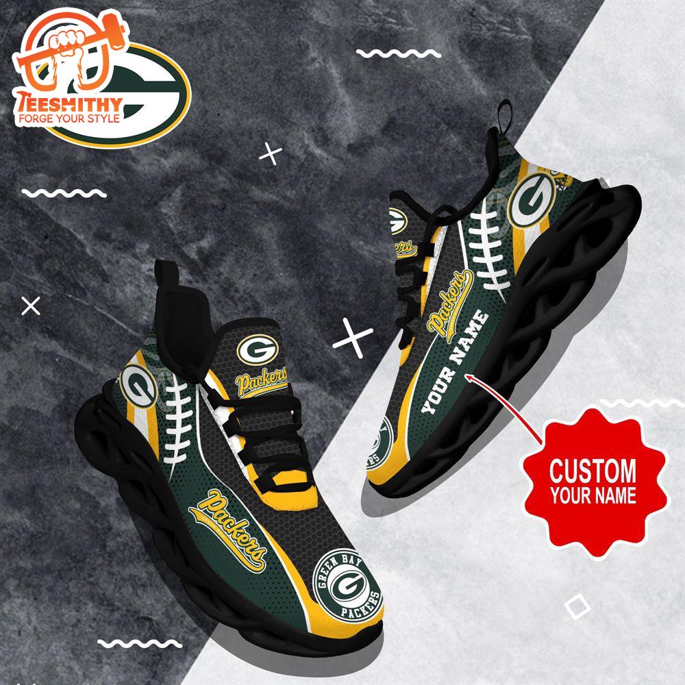 NFL Max Soul Shoes, Green Bay Packers Shoes Custom Nfl Sport Loves