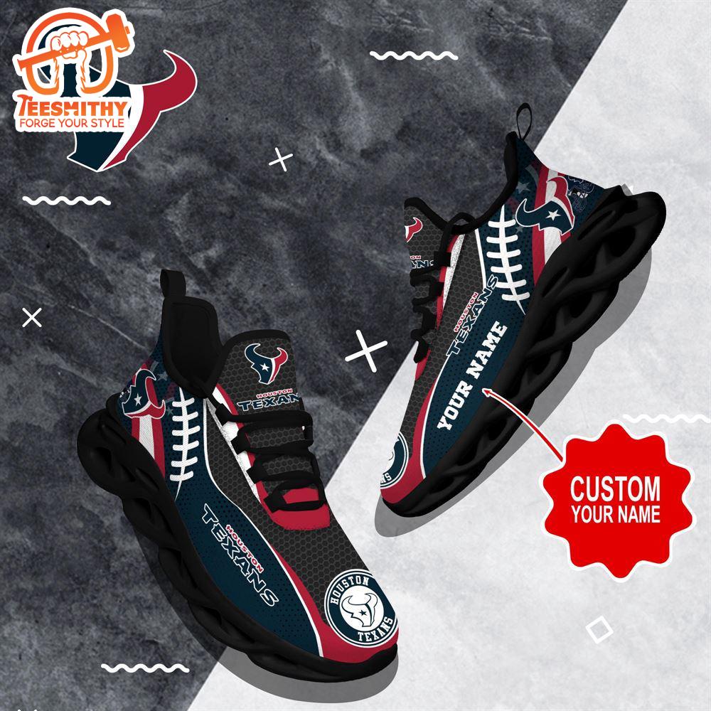 NFL Max Soul Shoes, Houston Texans Shoes Custom Nfl Sport Loves