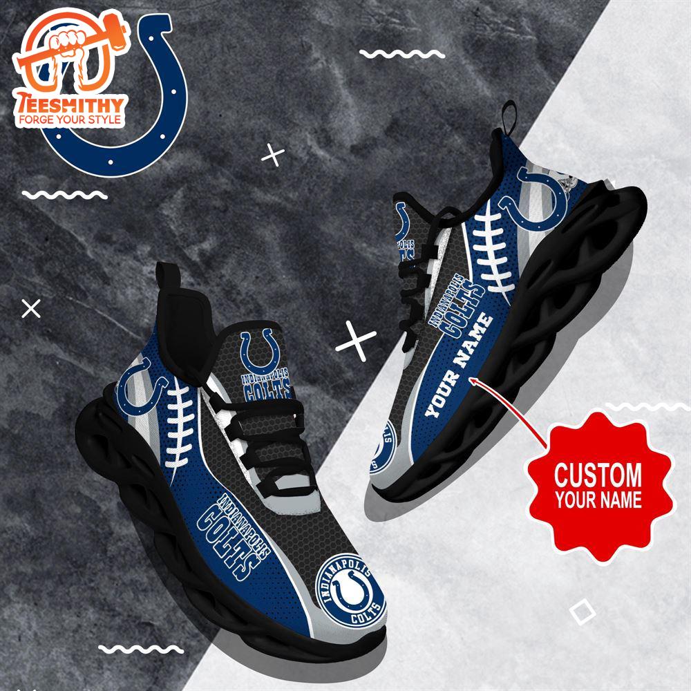 NFL Max Soul Shoes, Indianapolis Colts Shoes Custom Nfl Sport Loves