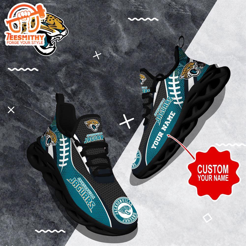 NFL Max Soul Shoes, Jacksonville Jaguars Shoes Custom Nfl Sport Loves