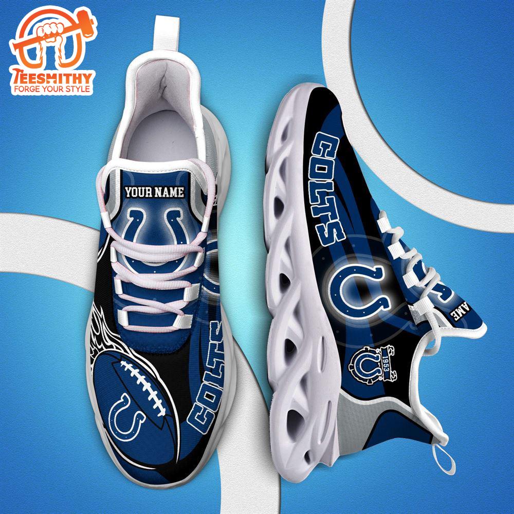 NFL Max Soul Shoes, Nfl Indianapolis Colts White C Shoes For Fans