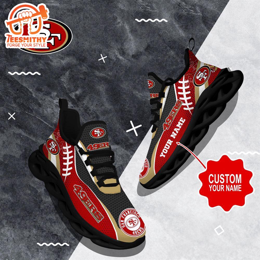 NFL Max Soul Shoes, San Francisco 49ers Shoes Custom Nfl Sport Loves