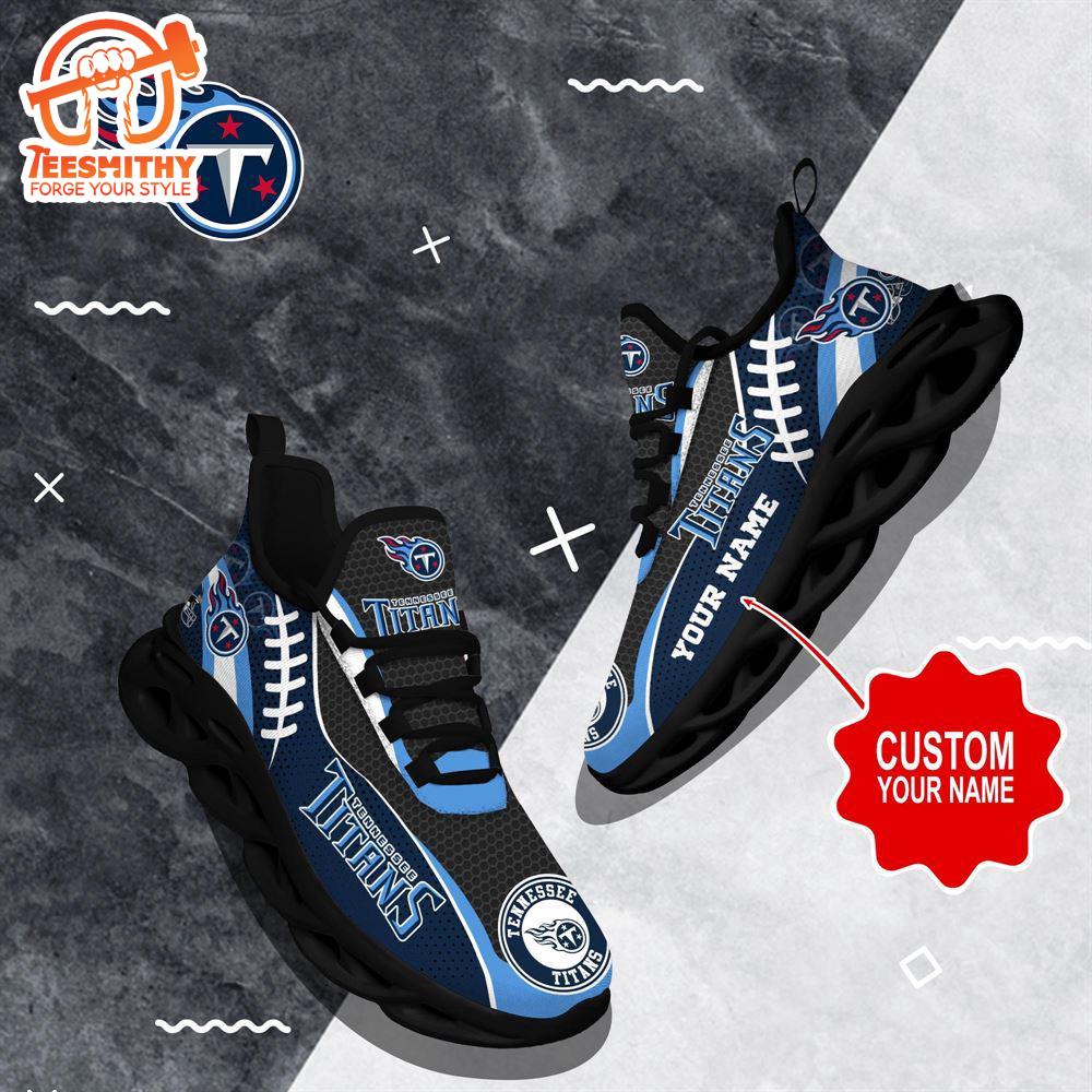 NFL Max Soul Shoes, Tennessee Titans Shoes Custom Nfl Sport Loves