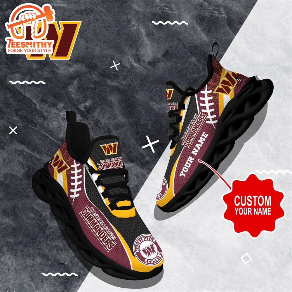 NFL Max Soul Shoes, Washington Commanders Shoes Custom Nfl Sport Loves