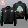 Nfl Miami Dolphins 3D Bomber Jacket  Gift For Fans