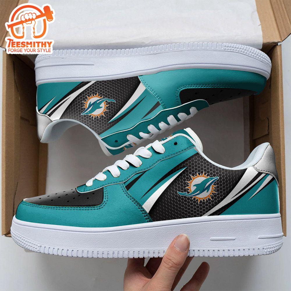 NFL Miami Dolphins Air Force 1   Gift For Christmas