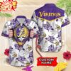 NFL Minnesota Vikings Grateful Dead Personalized Hawaiian Shirt