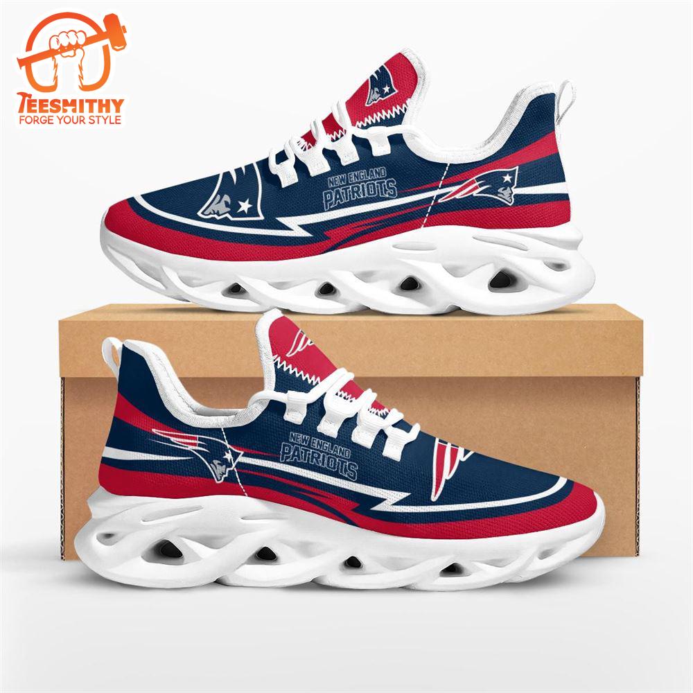 NFL New England Patriots Are Coming Curves Max Soul Shoes  For Fans Sports