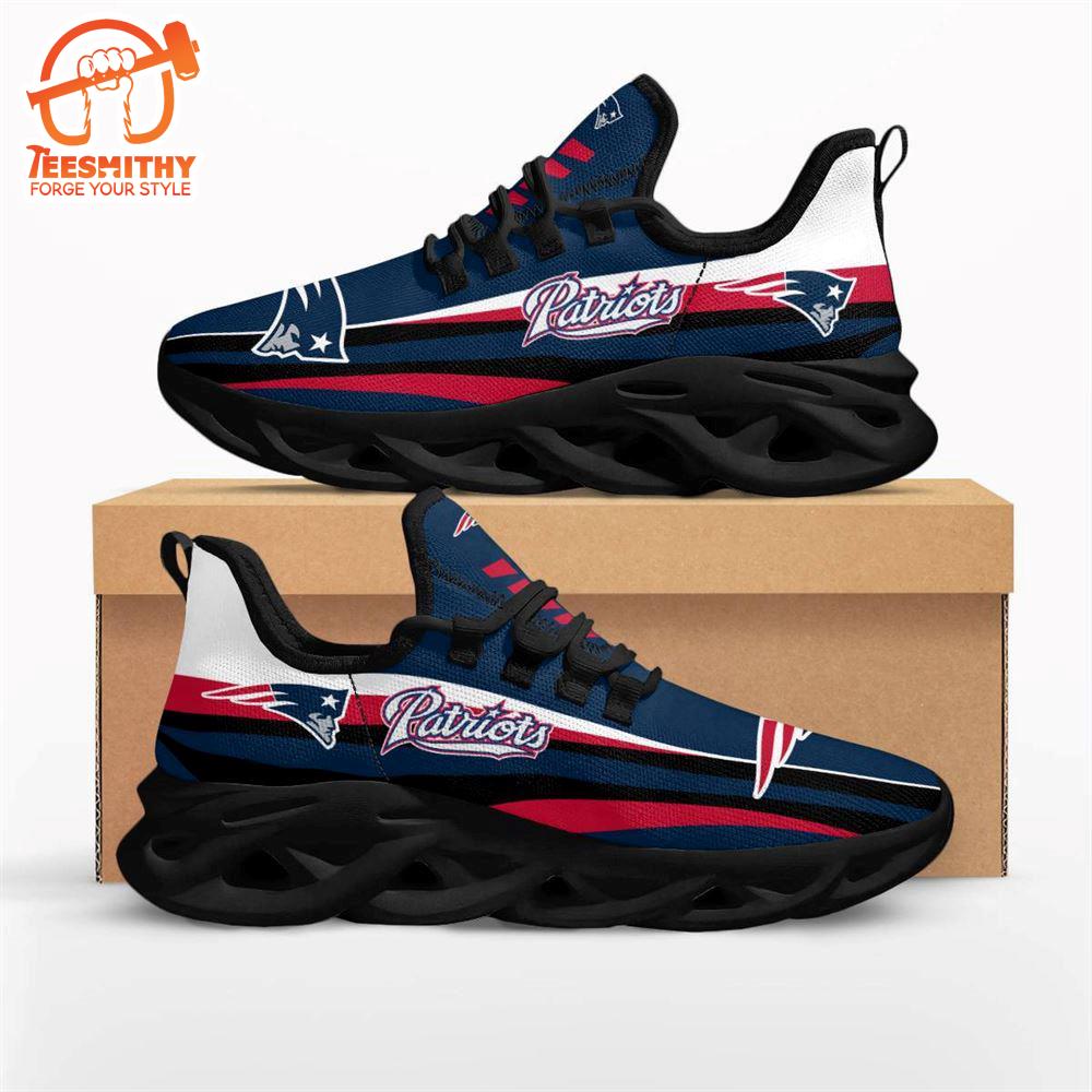 NFL New England Patriots Max Soul Running Shoes  For Fans Sports