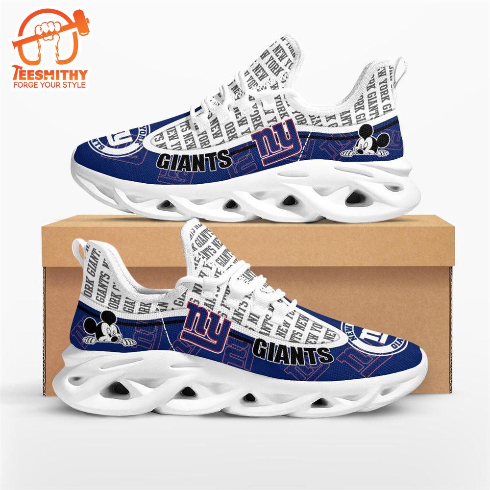 NFL New York Giants Mickey Mouse Max Soul Shoes  For Fans Sports