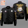 Nfl Pittsburgh Steelers 3D Bomber Jacket  Gift For Fans