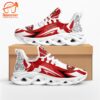 NFL San Francisco 49ers Symbol Geometric Pattern Max Soul Shoes  For Fans Sports