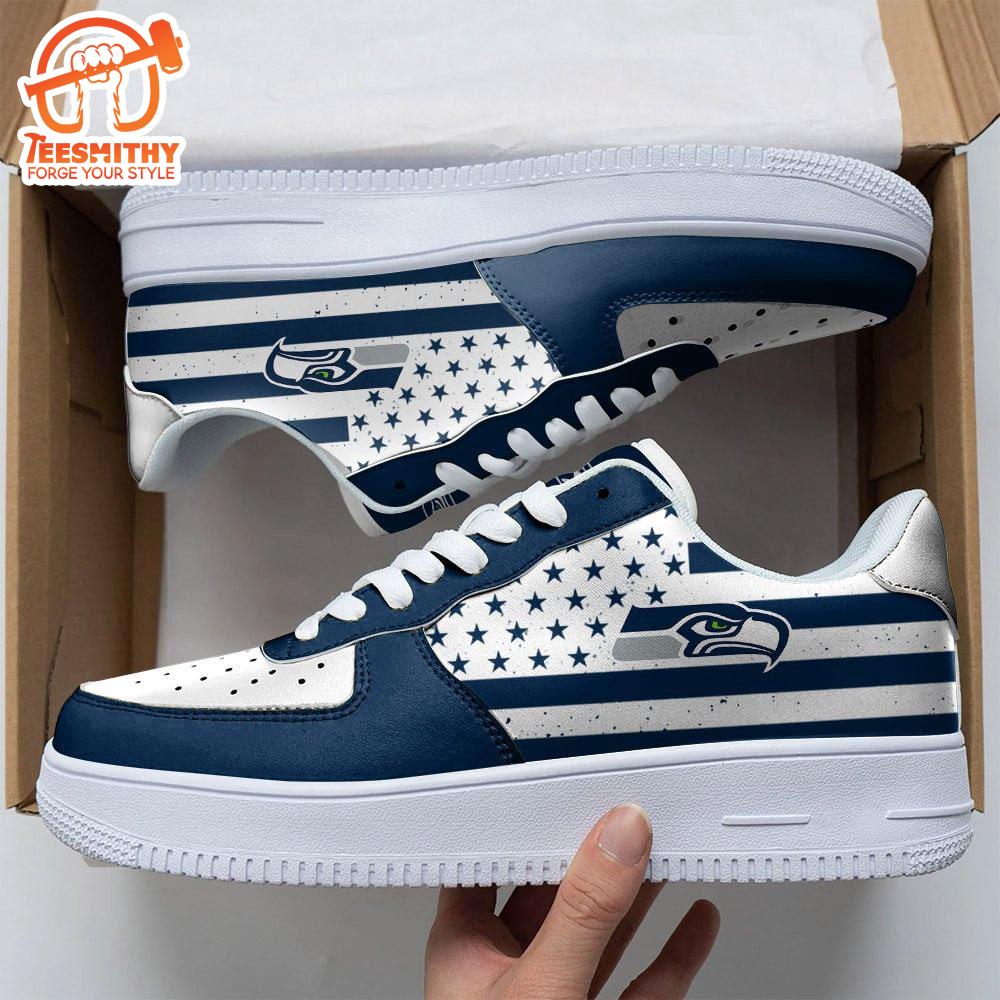 NFL Seattle Seahawks Air Force 1 Shoes For Fans  Gift For Christmas