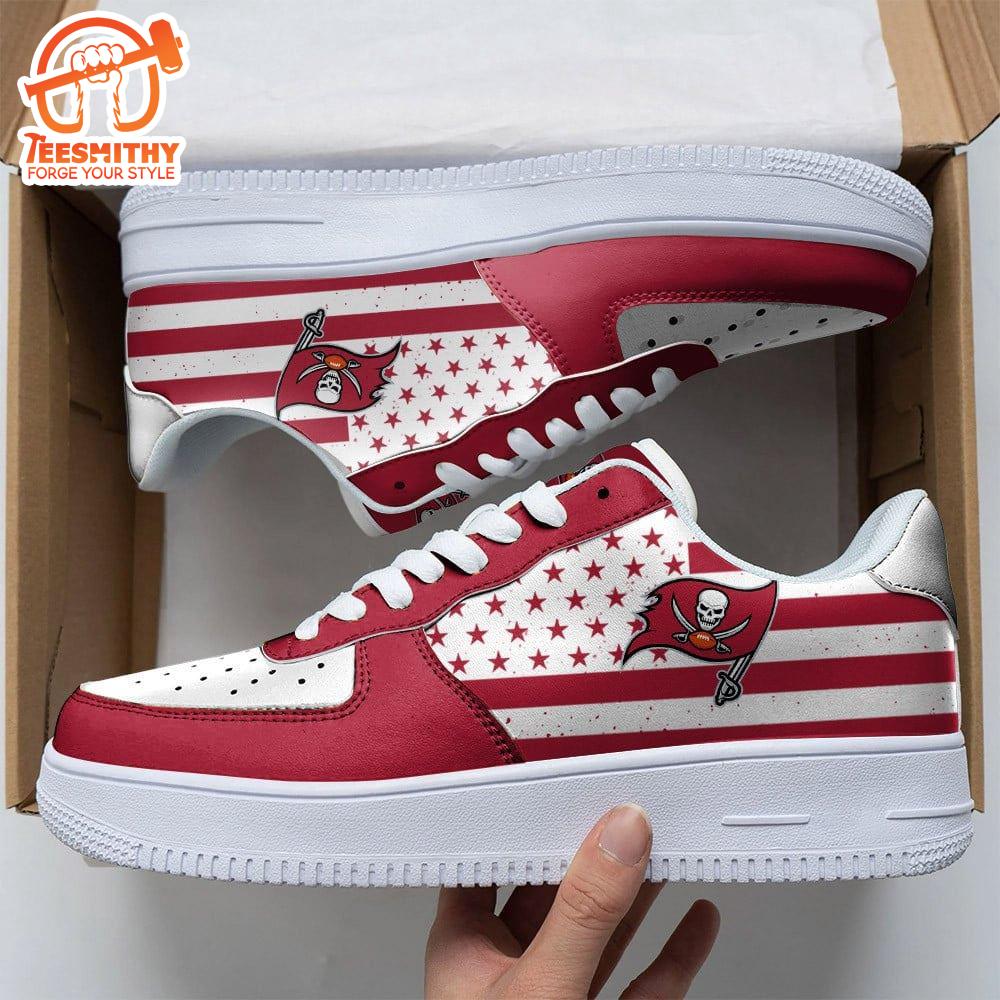 NFL Tampa Bay Buccaneers Air Force 1 Shoes For Fans  Gift For Christmas