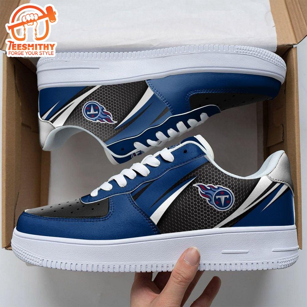 NFL Tennessee Titans Air Force 1 Shoes For Fans  Gift For Christmas