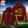 NFL Washington Commanders Custom Name Windbreaker Jacket For Fans