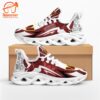 NFL Washington Commanders Symbol Geometric Pattern Max Soul Shoes  For Fans Sports