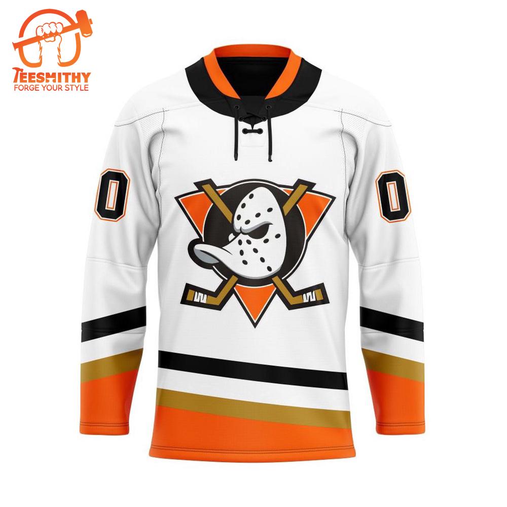 NHL Anaheim Ducks Personalized Reverse Retro Hockey Jersey