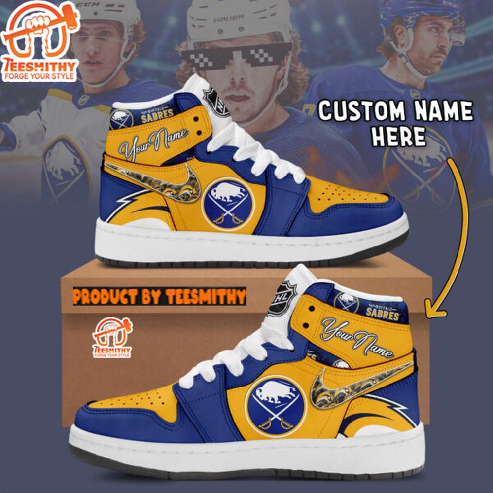 NHL Buffalo Sabres Air Jordan 1 Shoes