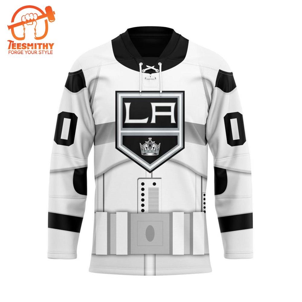 NHL Los Angeles Kings Personalized Star Wars Stormtrooper Hockey Jersey