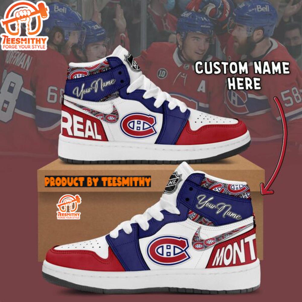 NHL Montreal Canadiens Air Jordan 1 Shoes