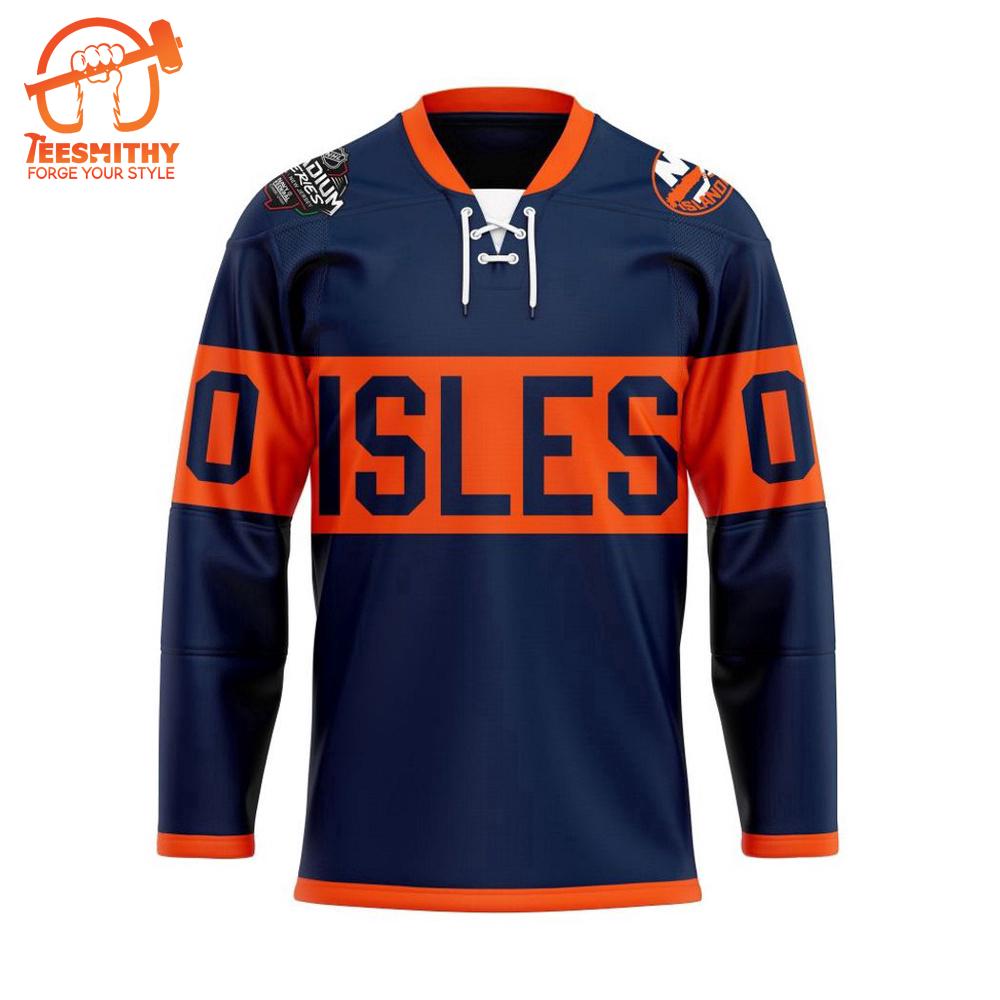 NHL New York Islanders Personalized 2024 Stadium Series Hockey Jersey