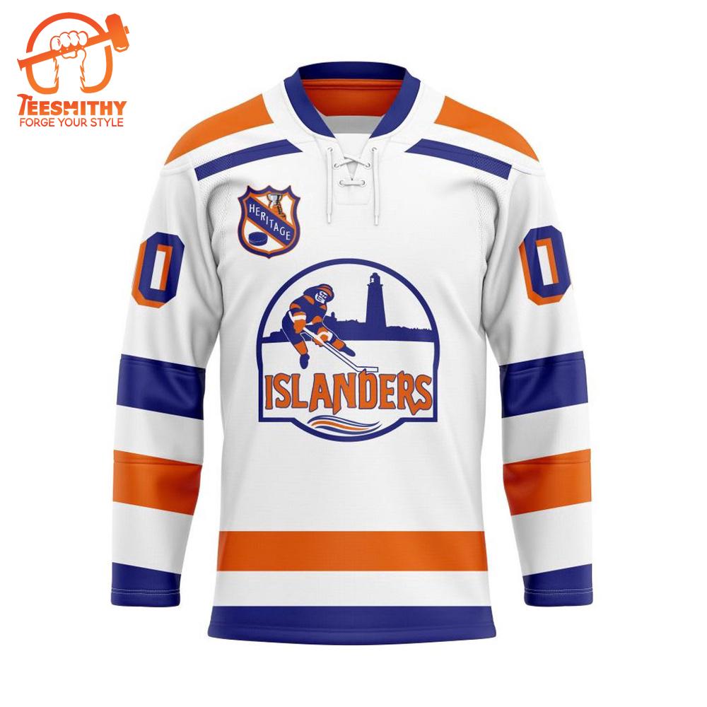 NHL New York Islanders Personalized Heritage Hockey Jersey Design