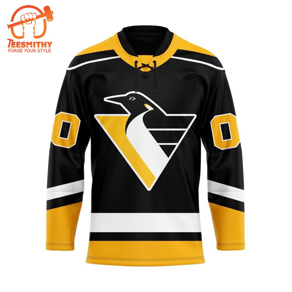 NHL Pittsburgh Penguins Personalized Reverse Retro Hockey Jersey