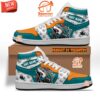 NHL San Jose Sharks With Team Mascot Customized Air Jordan 1 Sneaker