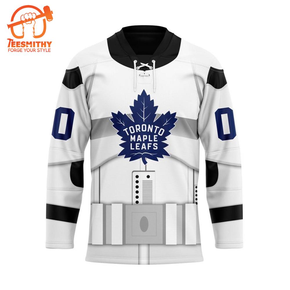 NHL Toronto Maple Leafs Personalized Star Wars Stormtrooper Hockey Jersey