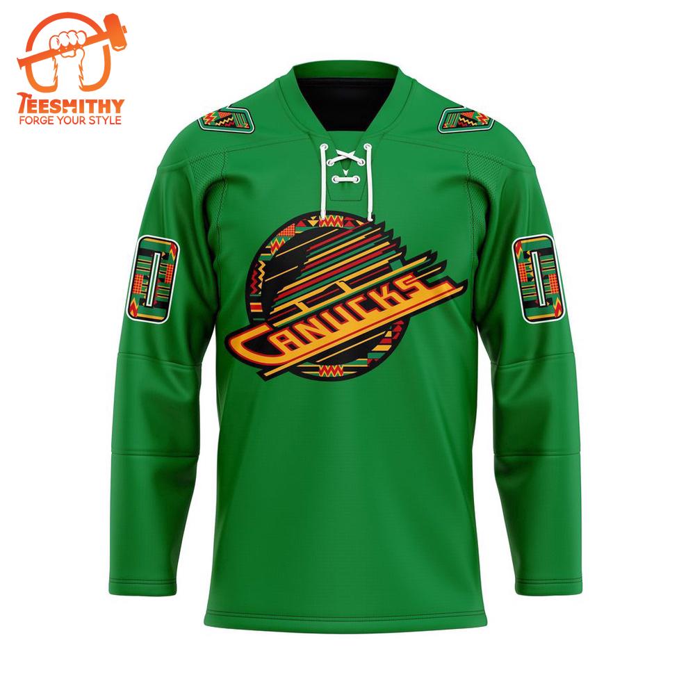 NHL Vancouver Canucks Special Black Excellence 2024 Hockey Jersey