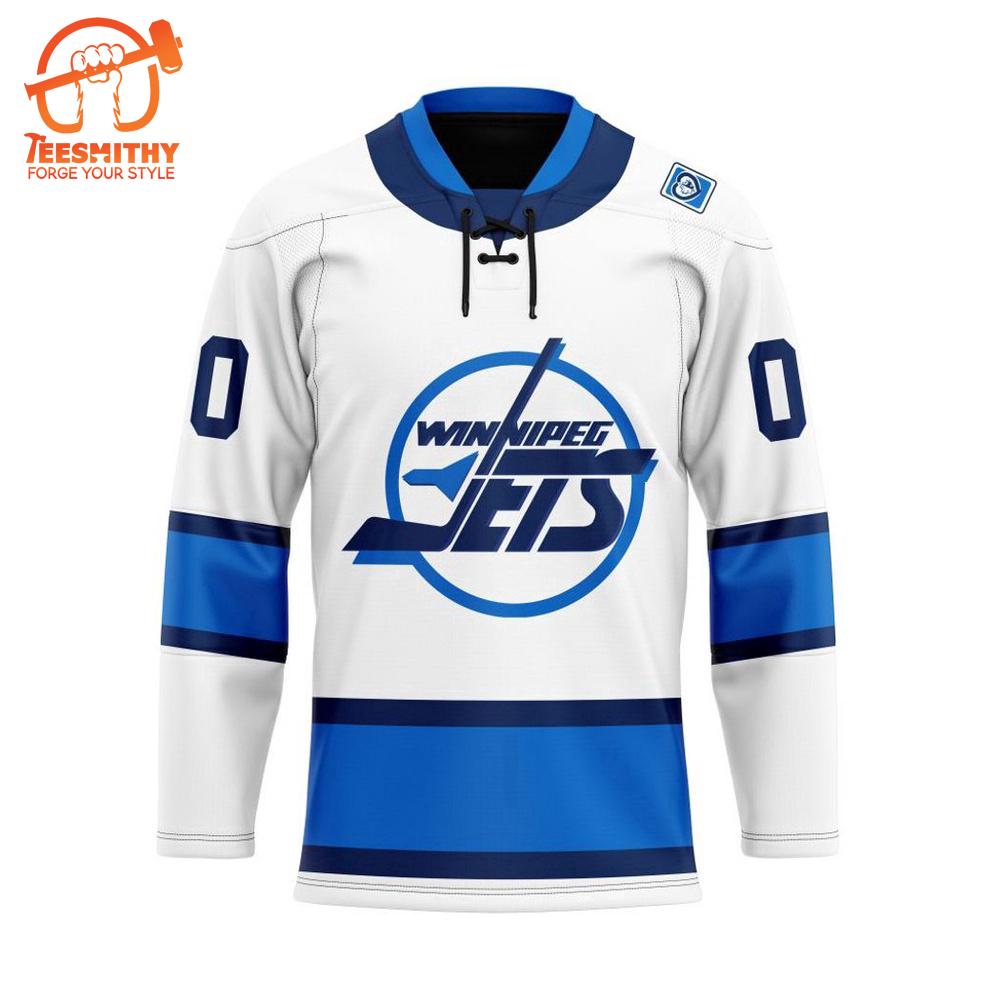 NHL Winnipeg Jets Personalized Reverse Retro Hockey Jersey