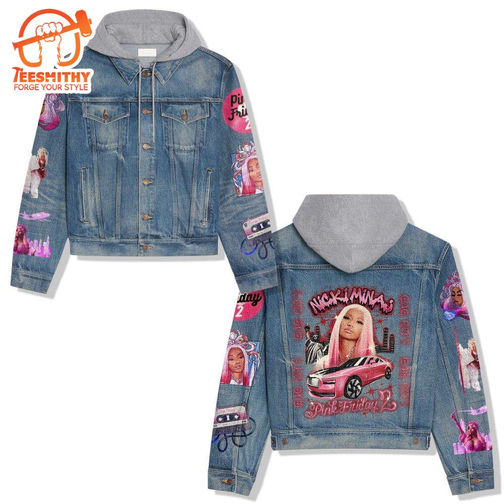 Nicki Minaj Women’s Denim Hood Jacket