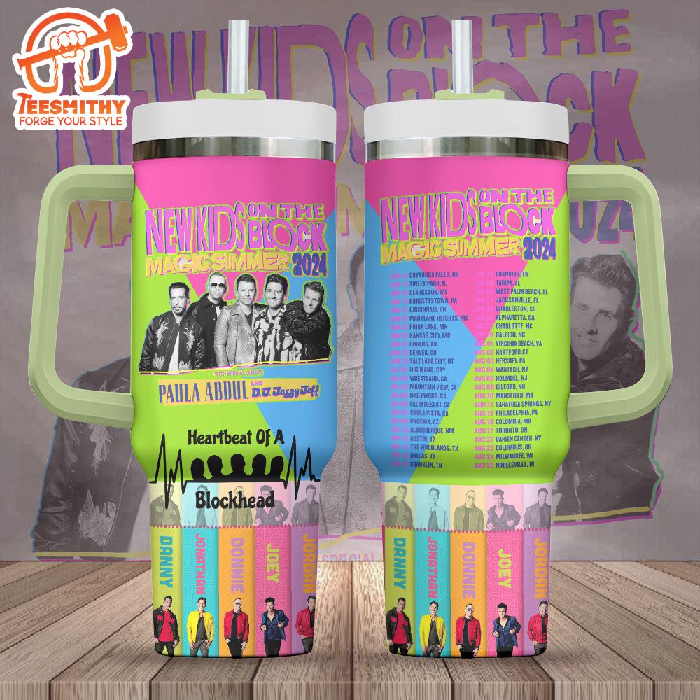 NKOTB 40oz Stanley Tumbler For Fan Gift Christmas