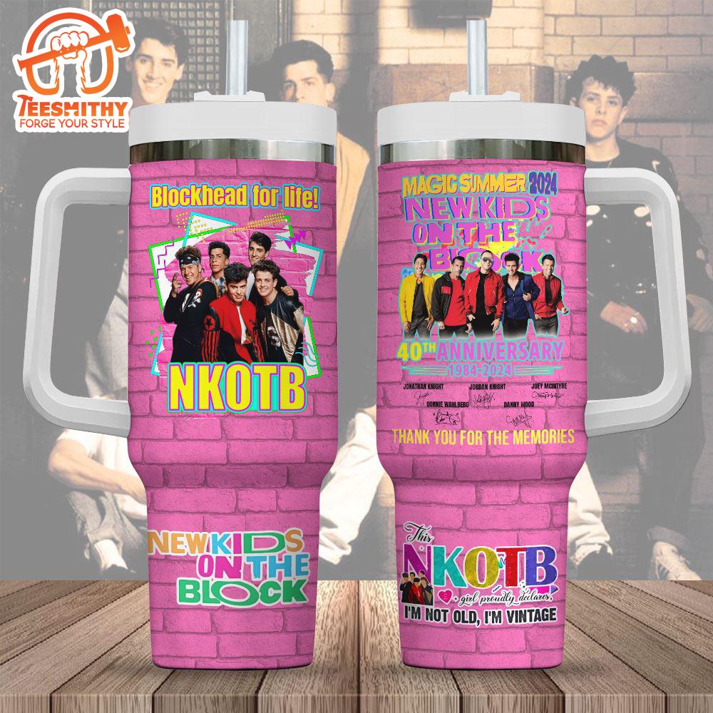 NKOTB 40oz Stanley Tumbler – Trending New Tumbler