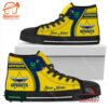 North Queensland Cowboys NRL Personalized High Top Canvas Shoes